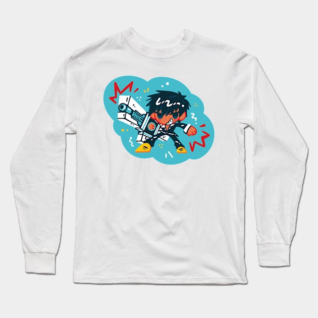 Nicholas D. Wolfwood Long Sleeve T-Shirt by OkiComa